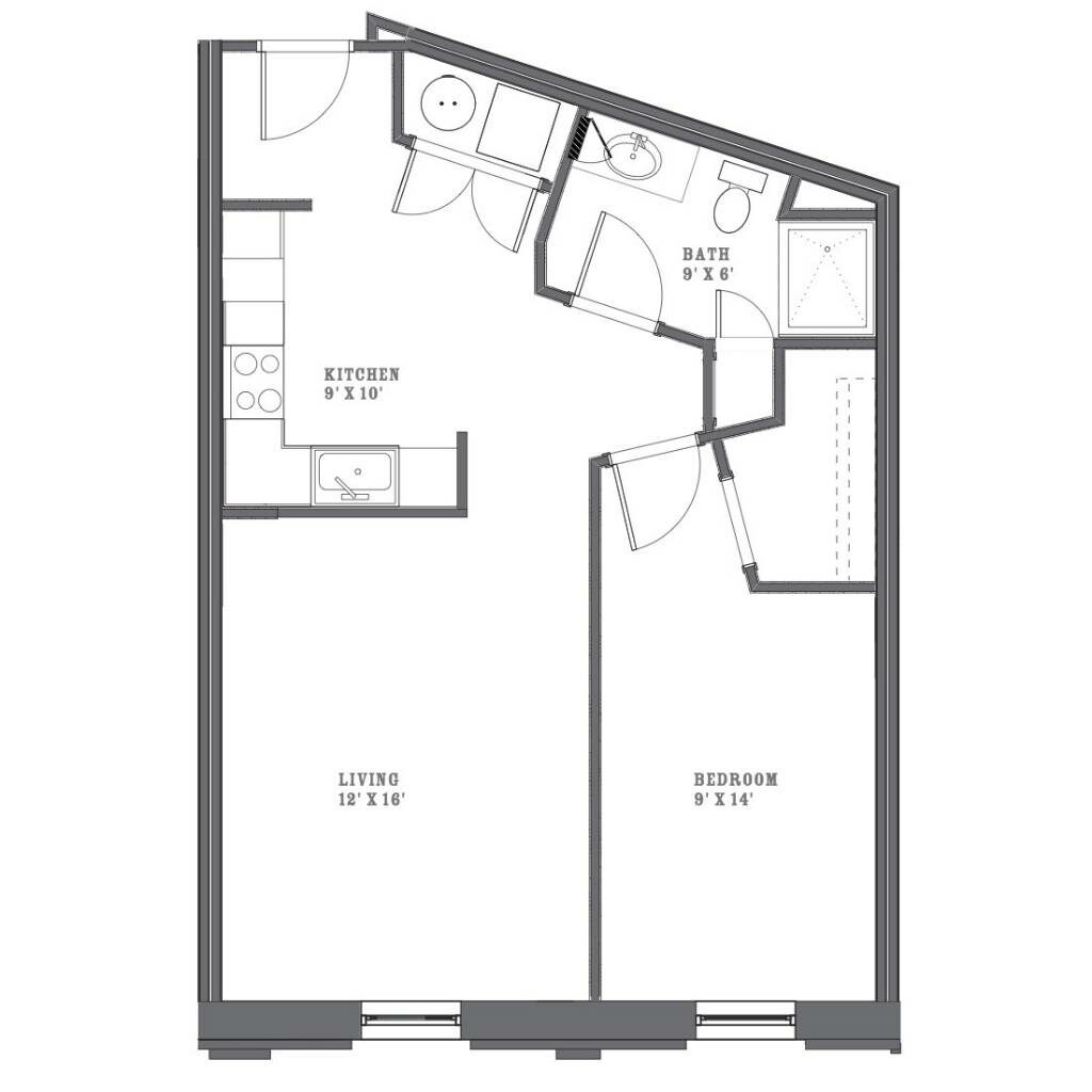 Cream City Lofts Floor Plan M